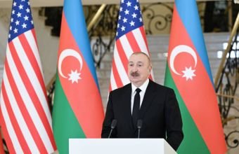 Prezidentin sosial media səhifələrində ABŞ Vitse-prezidenti ilə görüşünə dair video paylaşılıb