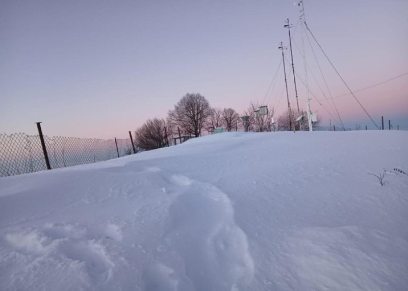 Şahbuzda qar örtüyü 49 santimetrdir