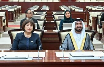 Sahibə Qafarova Ərəb Parlamentinin prezidenti ilə görüşüb