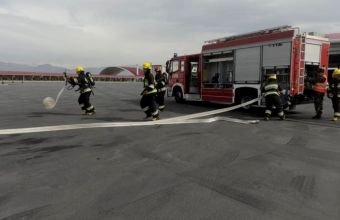 Sədərək gömrük postunda fövqəladə hallar zamanı davranış qaydaları üzrə məşq keçirilib -