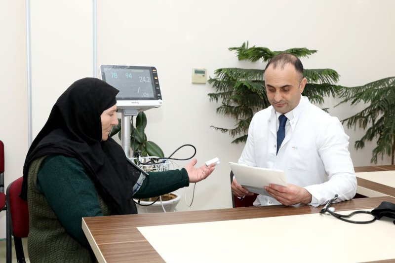 Sədərək Rayon Mərkəzi Xəstəxanasında tibbi müayinə aksiyası keçirilib -