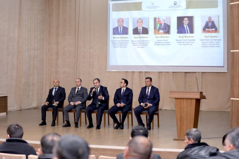 Sədərək rayonunda sahibkarlarla görüş keçirilib -