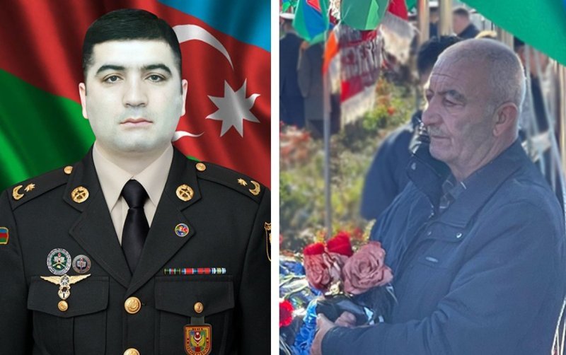 Şəhid atası vəfat edib