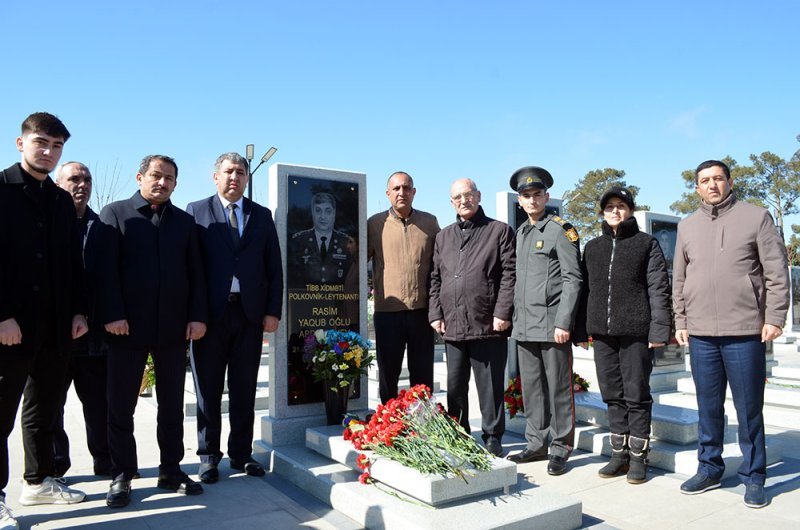 Şəhid həkimin xatirəsi ehtiramla yad edilib