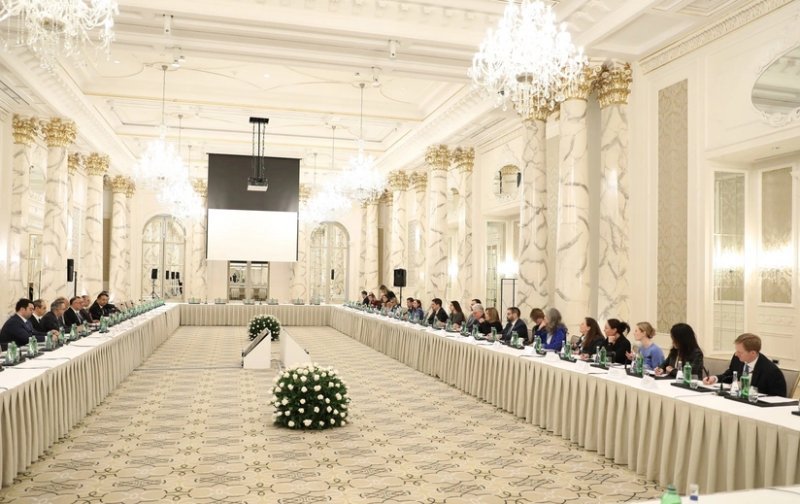 Teymur Musayev ABŞ Ticarət Palatasının üzvləri ilə görüşüb