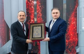 Vüqar Mustafayev Ər- Riyaddakı hərbi sərgidə görüşlər keçirib