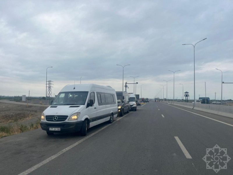 Xocalının Xanabad kəndinə ilk köç karvanı yola salınıb