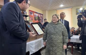 Xocavənd şəhərində 41 ailəyə evlərinin açarları təqdim olunub -