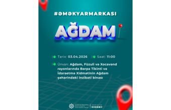 Ağdamda əmək yarmarkası keçiriləcək