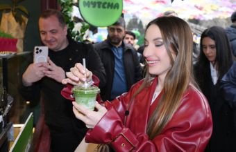 Alena Əliyeva Novruz yarmarkasını ziyarət edib -
