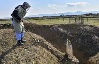 ANAMA: Azad olunmuş ərazilərdəki qəbiristanlıqlarda mina riski davam edir