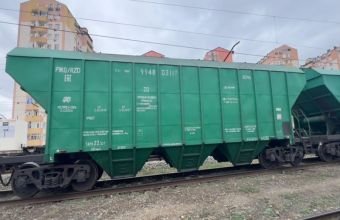 Ermənistana Rusiya buğdası daşıyan yük qatarı Biləcəridən yola düşüb -