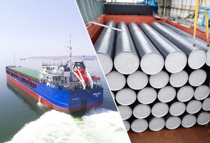 Azərbaycan gəmiləri TAPI layihəsi üzrə borudaşıma əməliyyatlarına cəlb olunub