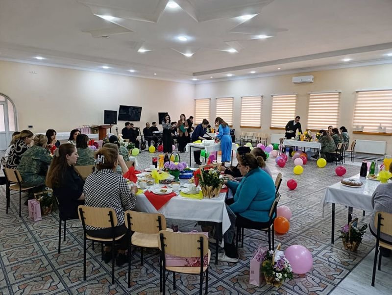 Azərbaycan Ordusunda Beynəlxalq Qadınlar Günü münasibətilə silsilə tədbirlər keçirilib