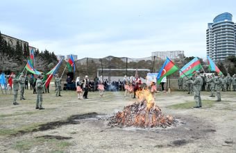 Azərbaycan Ordusunda Novruz və Ramazan bayramları böyük təntənə ilə qeyd olunub -