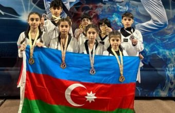 Azərbaycan taekvondoçuları Moldovada 7 medal qazanıblar