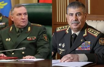 Azərbaycan və Belarus müdafiə nazirlərinin telefon danışığı olub