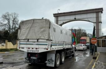 Azərbaycanın İrana humanitar yardımını çatdıran maşın karvanı geri qayıdıb