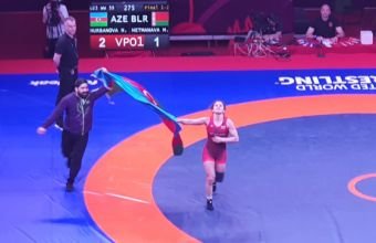 Azərbaycanın qadın güləşçisi Avropa çempionu olub