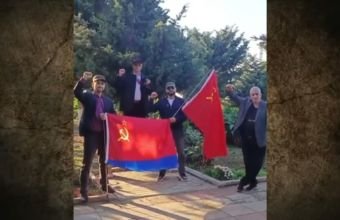 Bakıda SSRİ bayrağı ilə yürüşə cəhd edənlərin məhkəməsində ittiham aktı elan edilib