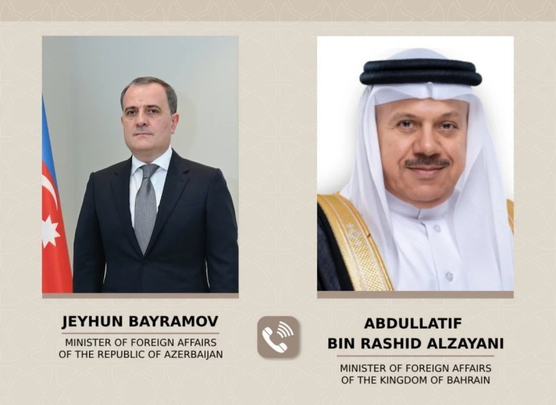 Ceyhun Bayramov Bəhreyn Krallığının xarici işlər naziri ilə danışıq aparıb