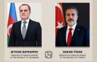 Ceyhun Bayramov ilə Hakan Fidan arasında telefon danışığı olub