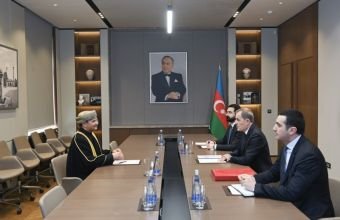 Ceyhun Bayramov Omanın qeyri-rezident səfirini qəbul edib