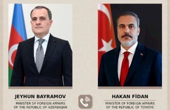 Ceyhun Bayramov və Hakan Fidan İranın Naxçıvana dron hücumlarını müzakirə edib