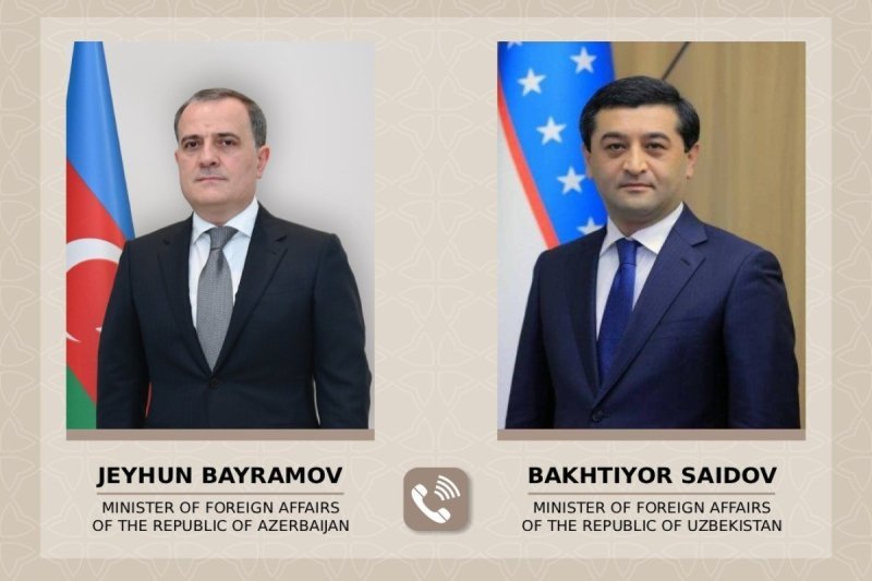 Ceyhun Bayramovla Baxtiyor Saidov arasında telefon danışığı olub