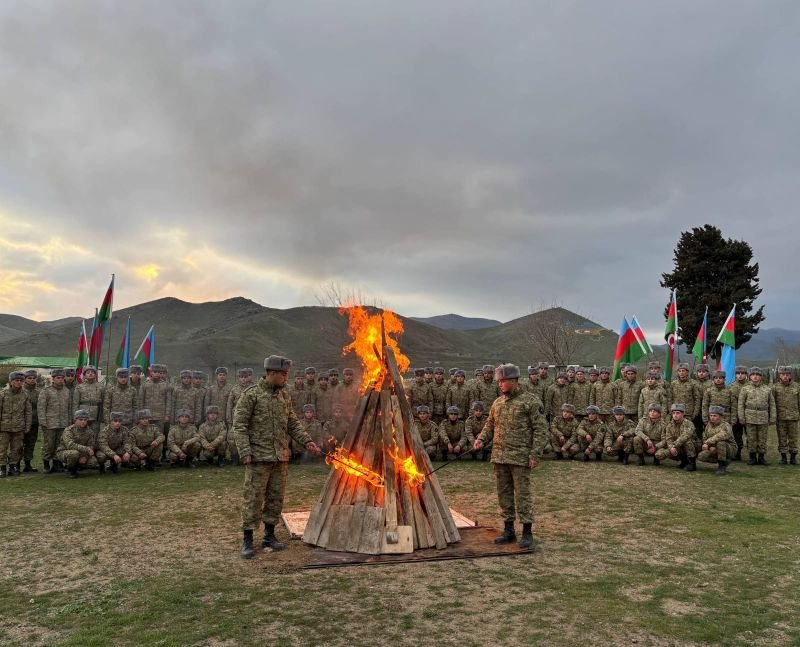 DSX-nın hərbi hissələrində Novruz bayramı qeyd olunur -