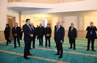 Əlaqələndirmə Qərargahının üzvləri Hadrut məscidini ziyarət ediblər