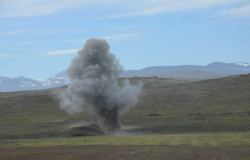 Füzulidə mülkü şəxs minaya düşərək həlak olub