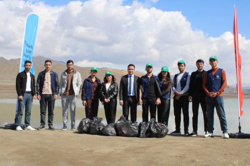 Heydər Əliyev Su Anbarının ətrafı tullantılardan təmizlənib -