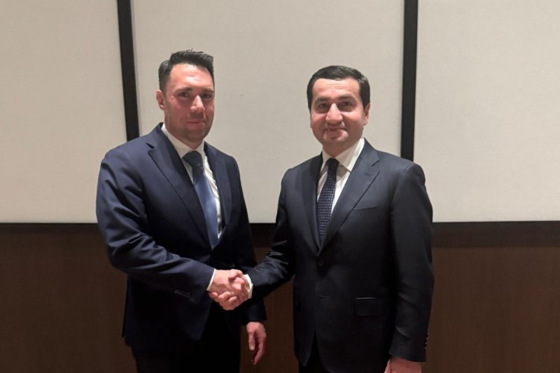 Hikmət Hacıyev Marsell Biro ilə görüşüb