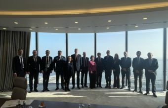 Hikmət Hacıyev Şimali Baltik Səkkizliyi ölkələrinin siyasi direktorları ilə görüşüb