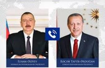 İlham Əliyev  Rəcəb Tayyib Ərdoğana zəng edib