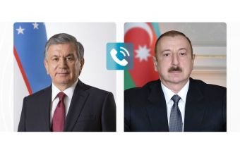 İlham Əliyev Şavkat Mirziyoyevlə telefonla danışıb