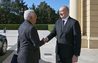 İlham Əliyevin Antonio Koşta ilə təkbətək görüşü keçirilib -