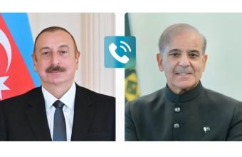İlham Əliyevlə Şahbaz Şərif arasında telefon danışığı olub