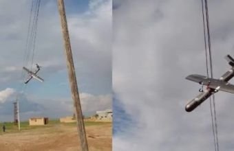 İranın atdığı dronlardan biri Naxçıvandakı məktəbin yaxınlığına düşərək partlayıb