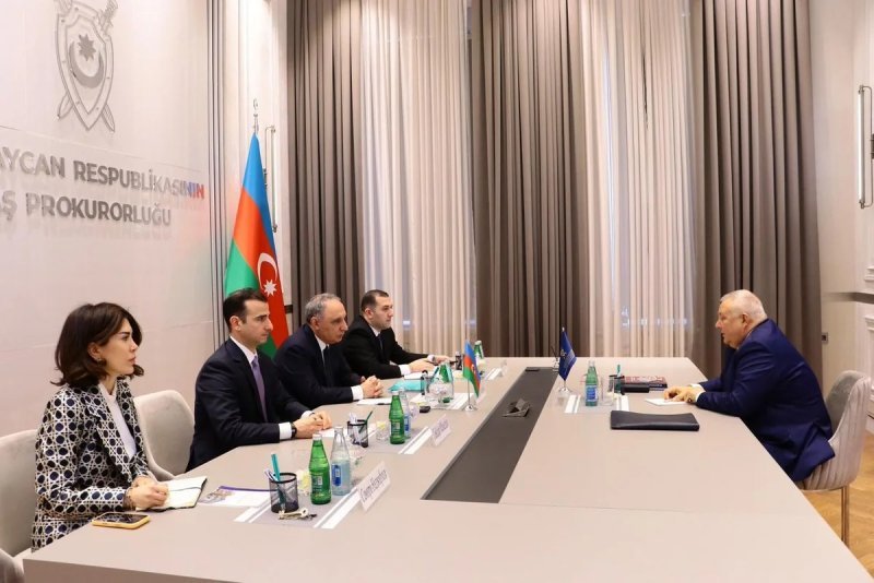 Kamran Əliyev Yuri Jdanovu qəbul edib