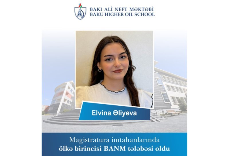 Magistratura imtahanında yeganə ölkə birincisi BANM tələbəsi olub