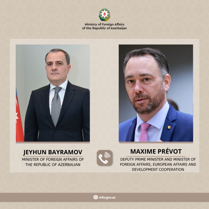 Maksim Prevo Ceyhun Bayramova zəng vurub