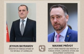 Maksim Prevo Ceyhun Bayramova zəng vurub