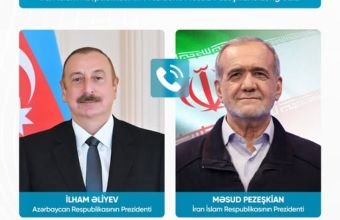 Məsud Pezeşkian İlham Əliyevə zəng edib