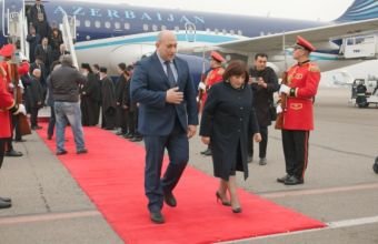 Milli Məclisin nümayəndə heyəti II İlyanın dəfn mərasimində iştirak etmək üçün Tbilisidədir