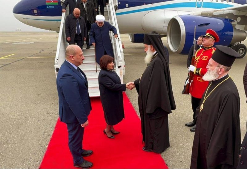 Milli Məclisin nümayəndə heyəti II İlyanın dəfn mərasimində iştirak etmək üçün Tbilisidədir