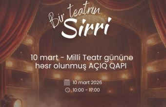 Naxçıvan Dövlət Milli Dram Teatrında “Bir teatrın sirri” layihəsi keçiriləcək