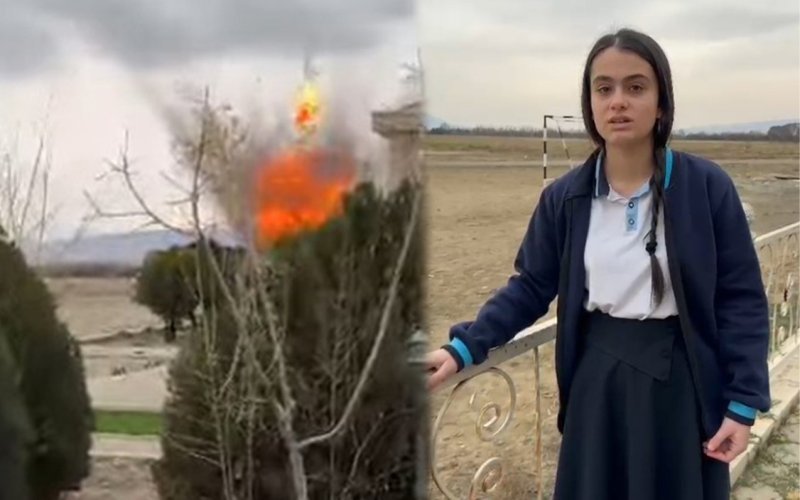 Naxçıvan məktəblisindən Təbrizə, Zəncana təsirli sözlər