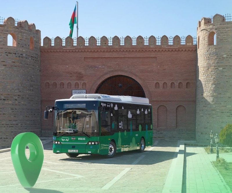 Naxçıvan şəhərində yeni marşrut xətləri fəaliyyətə başlayıb